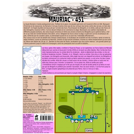 451 - MAURIAC - Les Champs Catalauniques