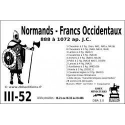 DBA 3.0 - 3/52 Normands ou Francs de l'Ouest